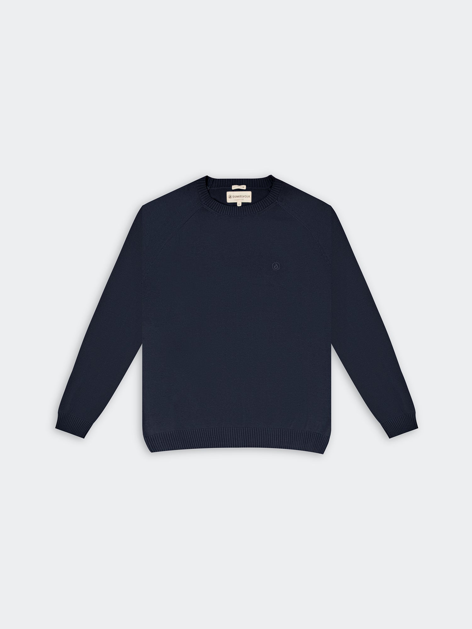 Chompa Para Hombre DUNKELVOLK PIMA KNIT CREW Azul 1