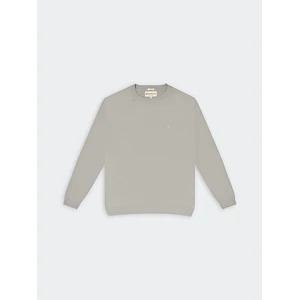 Chompa Para Hombre DUNKELVOLK PIMA KNIT CREW Gris