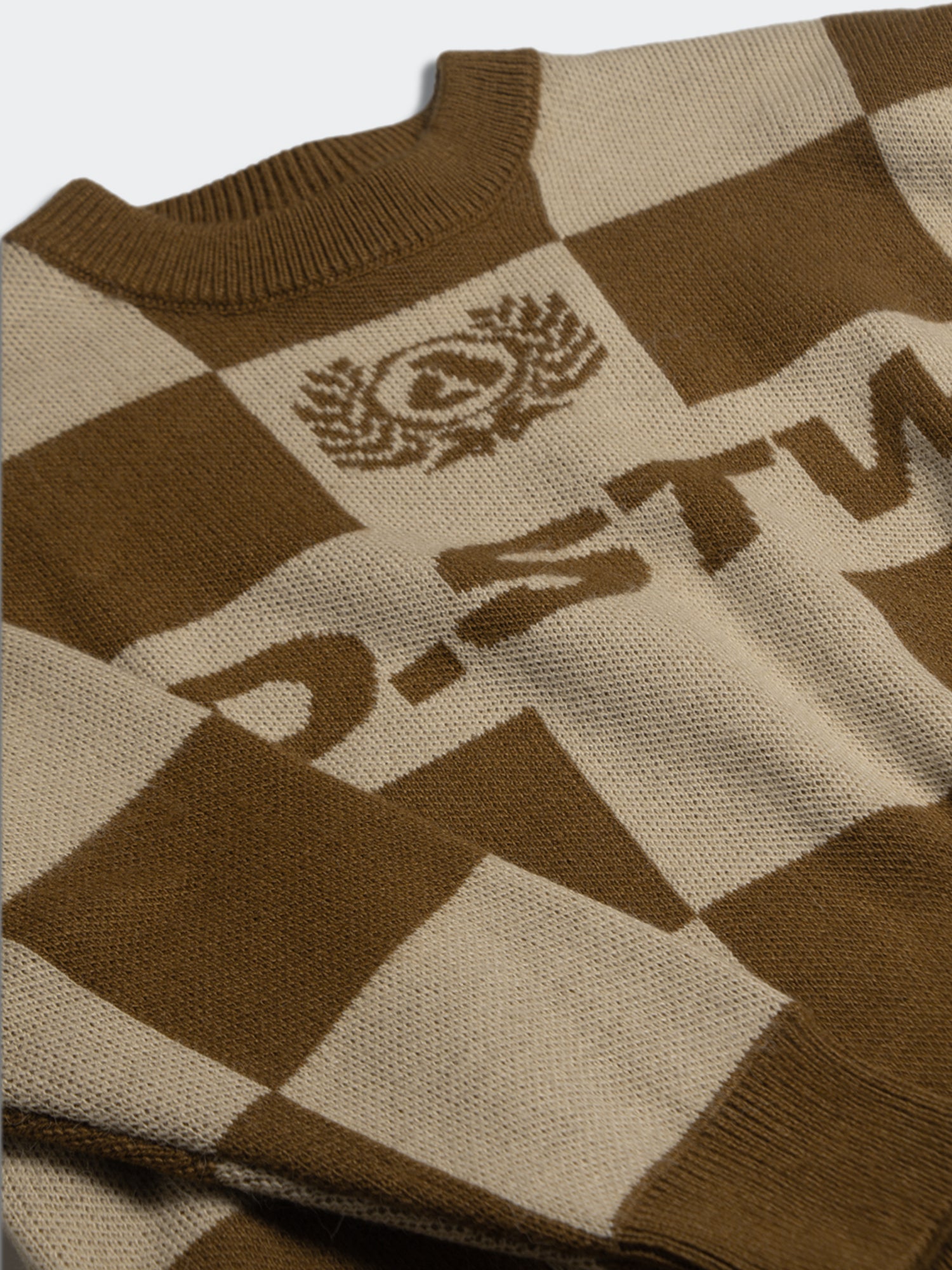 Chompa para Hombre DUNKELVOLK DUNK RACING KNIT Beige 3