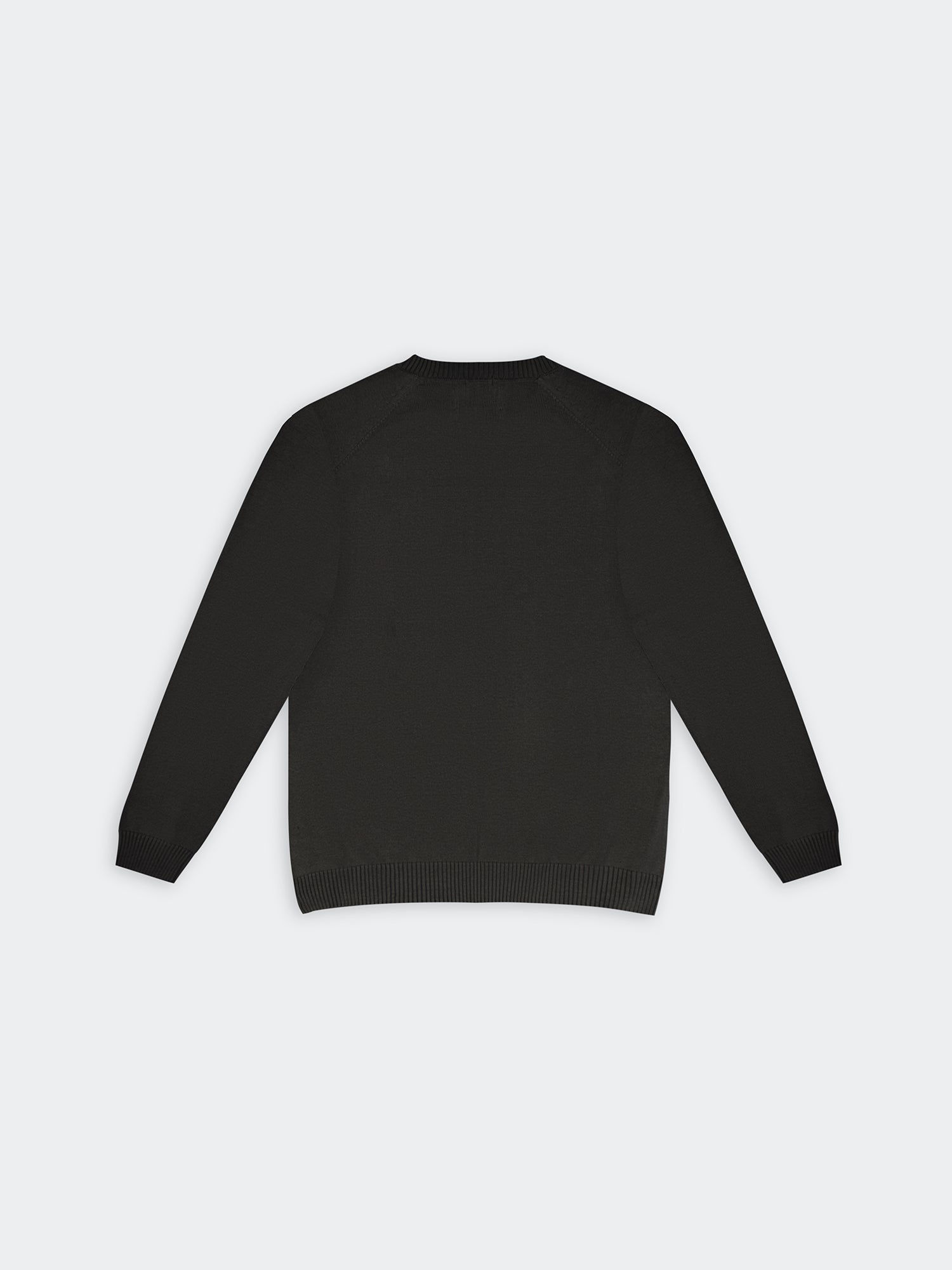 Chompa Para Hombre DUNKELVOLK PIMA KNIT CREW Negro 2
