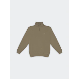Chompa Para Hombre DUNKELVOLK PIMA QUARTER ZIP Verde