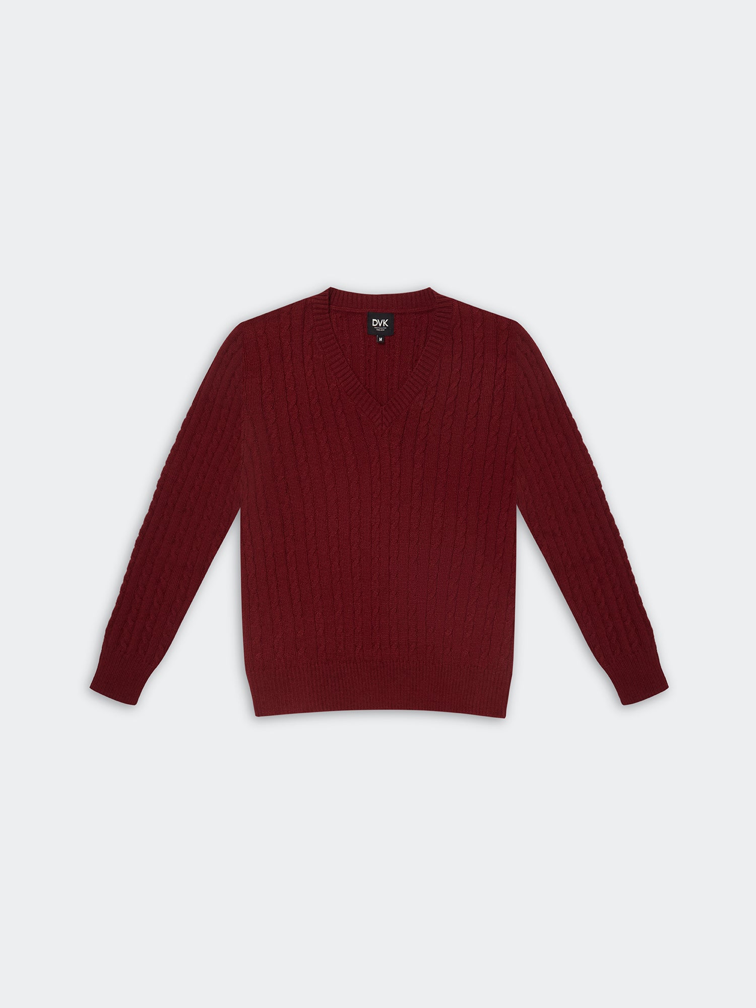 Chompa para Mujer DVK August Sweater Borgoña 1