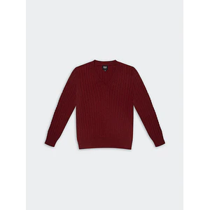 Chompa para Mujer DVK August Sweater Borgoña
