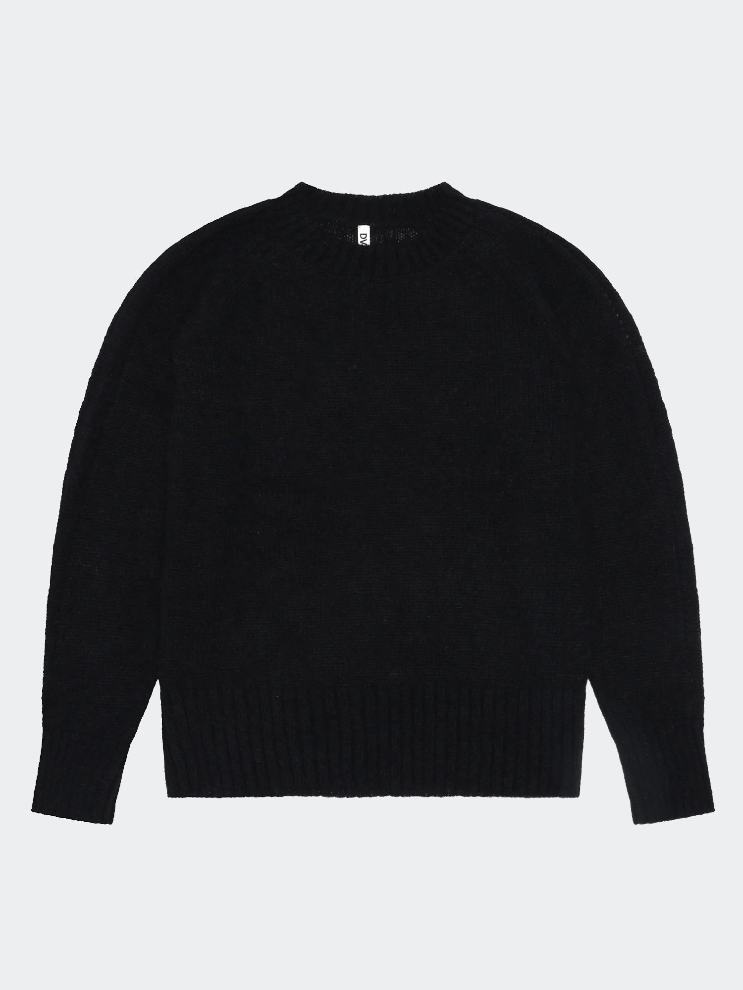 Chompa para Mujer DVK PREMIUM KNIT BABY ALPACA BLK 1