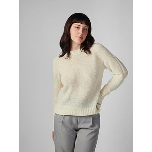 Chompa para Mujer DVK PREMIUM KNIT BABY ALPACA WHT