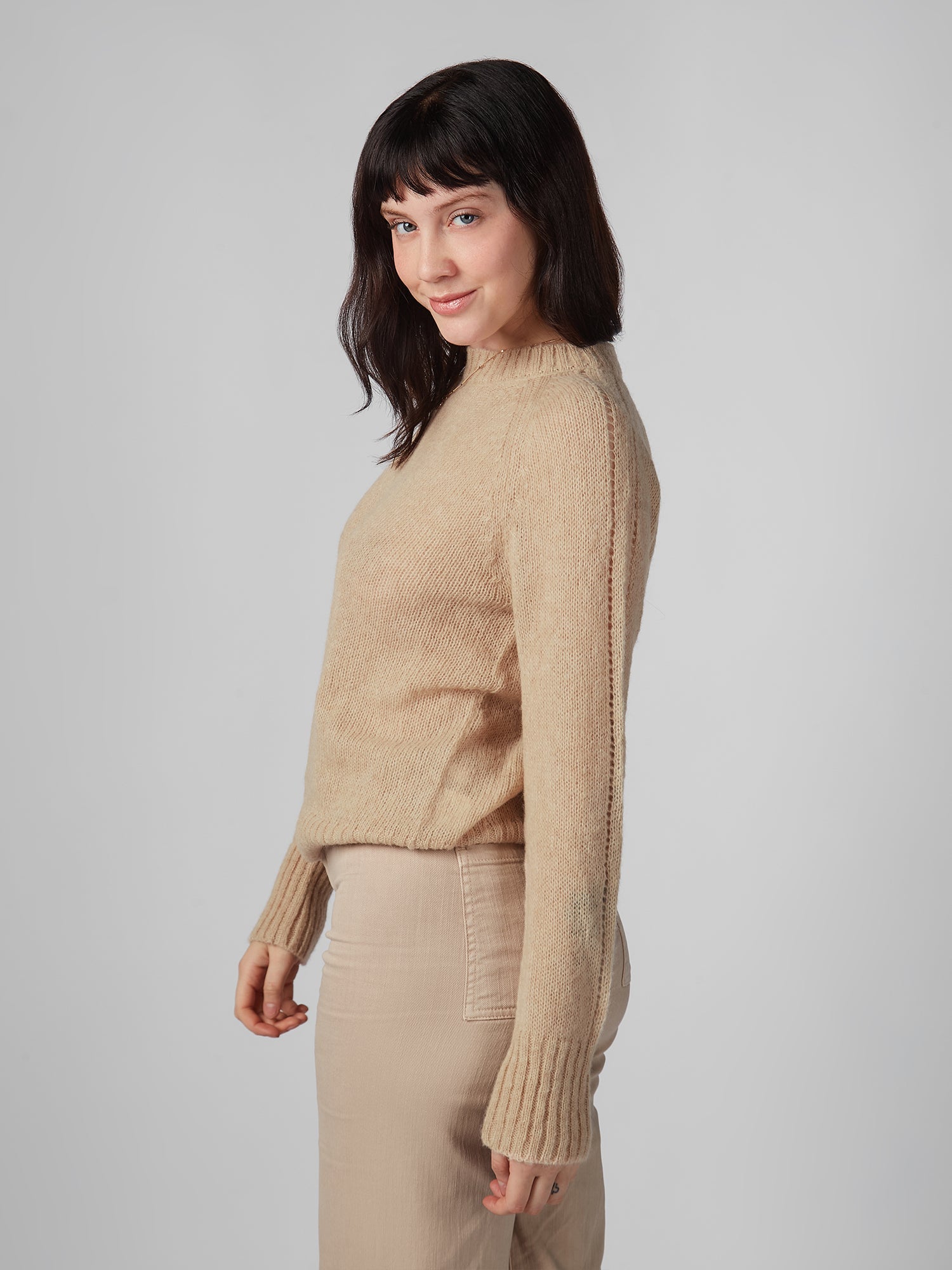 Chompa para Mujer DVK PREMIUM KNIT BABY ALPACA AMR 3