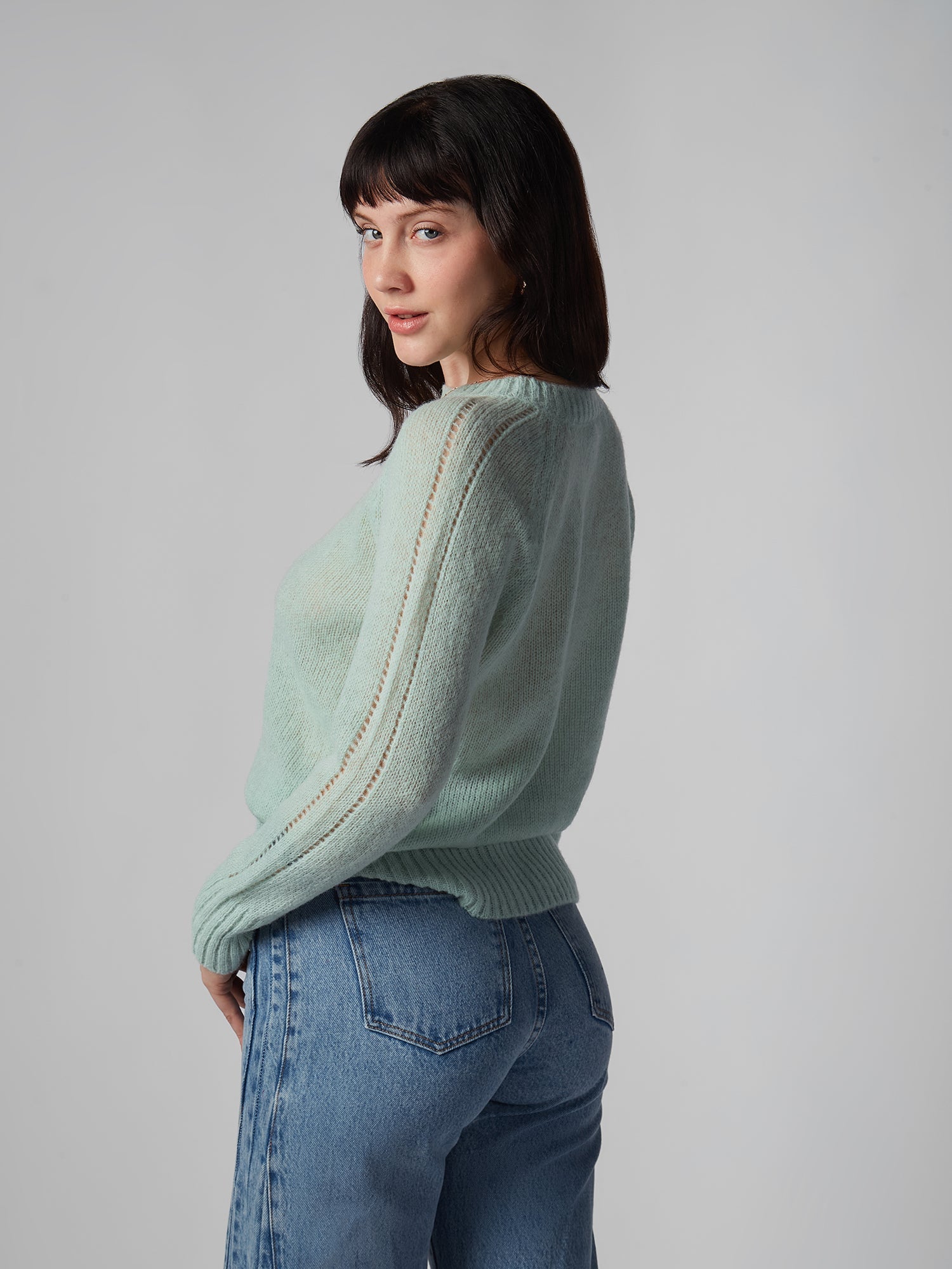Chompa para Mujer DVK PREMIUM KNIT BABY ALPACA VDA 3