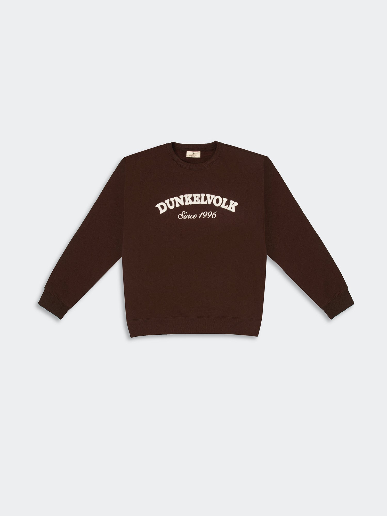 Polera Para Hombre DUNKELVOLK DUNK CREW FL Marron 1