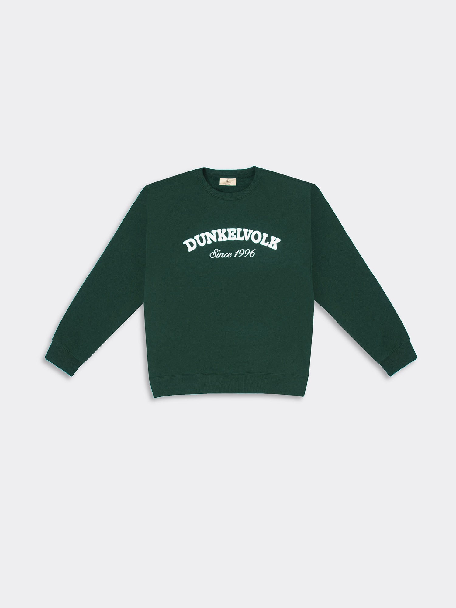 Polera Para Hombre DUNKELVOLK DUNK CREW FL Verde 1