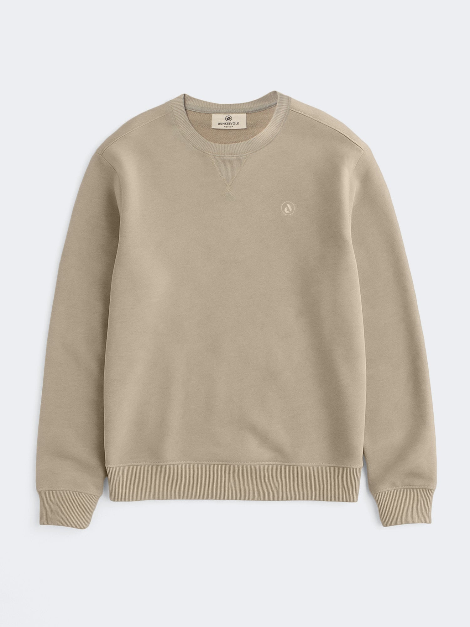 Polera para Hombre DUNKELVOLK SIMPLE CREW FR Beige 1