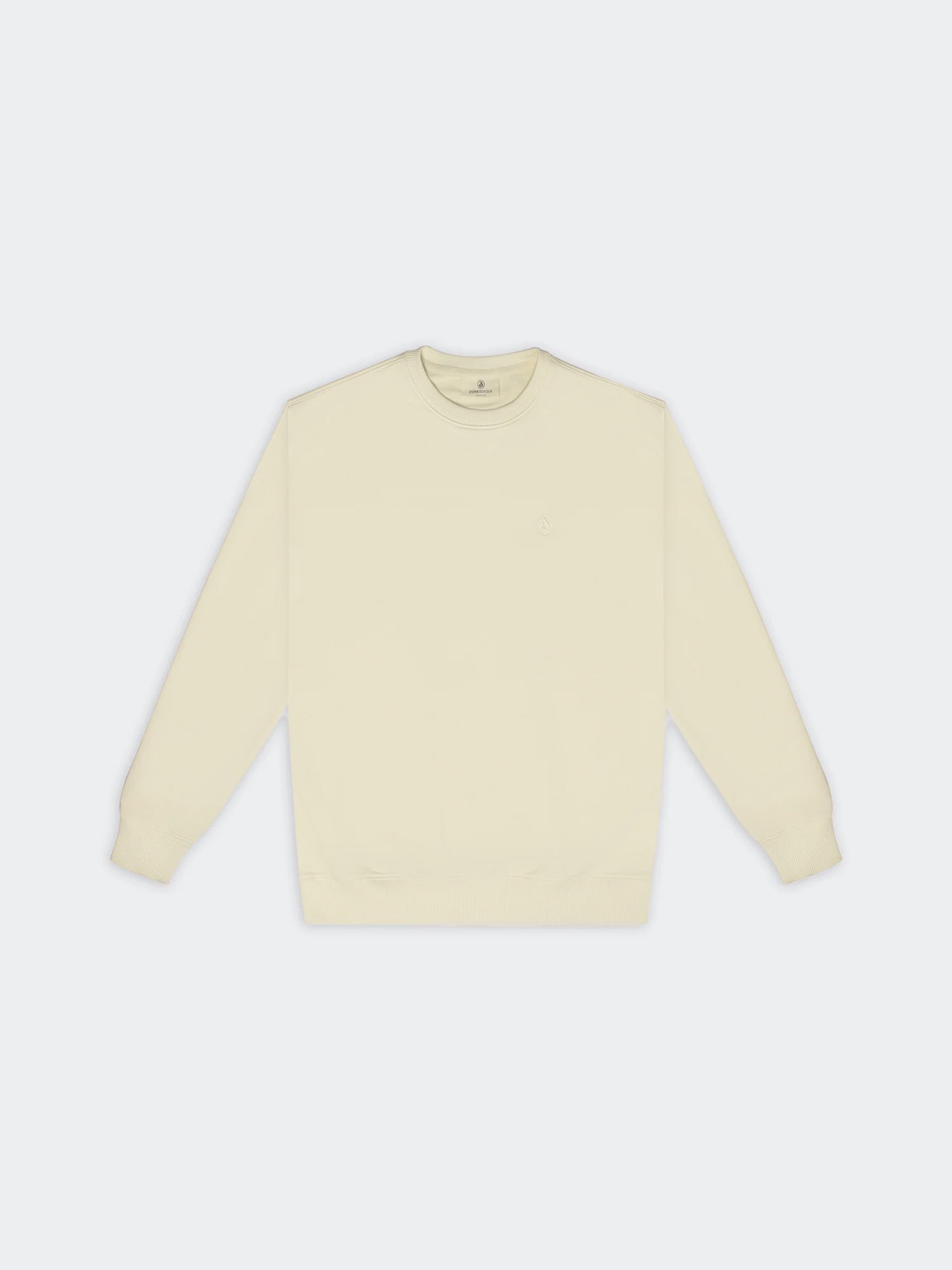 Polera para Hombre DUNKELVOLK SIMPLE CREW FR Crema 1