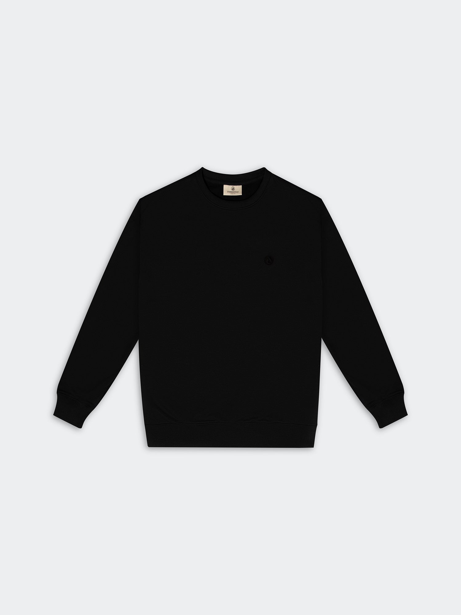 Polera para Hombre DUNKELVOLK SIMPLE CREW FR Negro 1