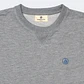 Polera para Hombre DUNKELVOLK SIMPLE CREW FR Gris - Miniatura 2