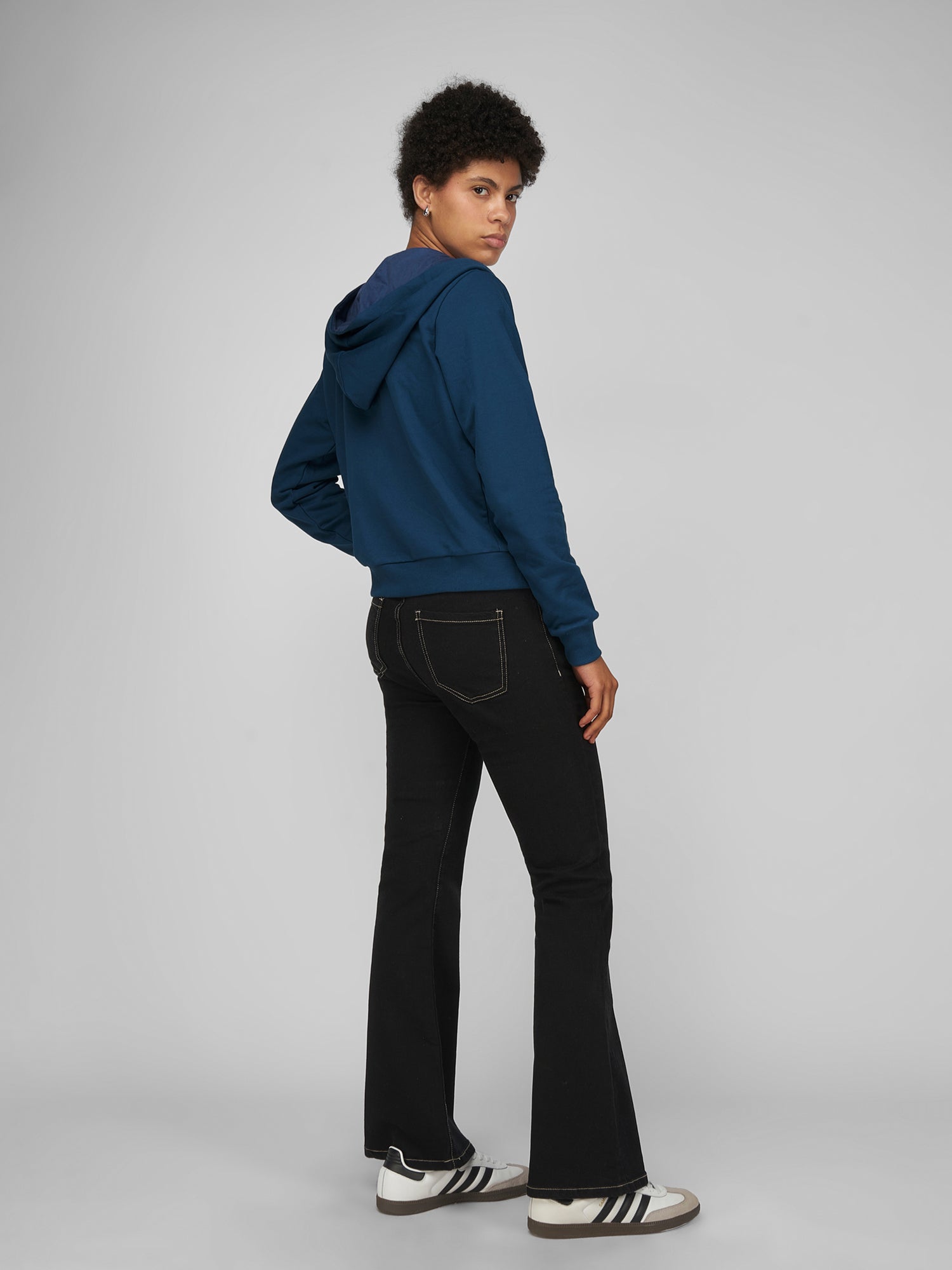 Polera para Mujer DVK SILVER FLEECE FRENCH TERRY AZL 3