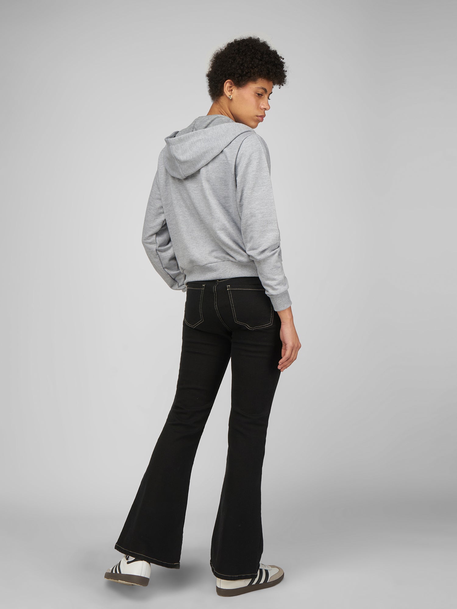 Polera para Mujer DVK SILVER FLEECE FRENCH TERRY GRY 3