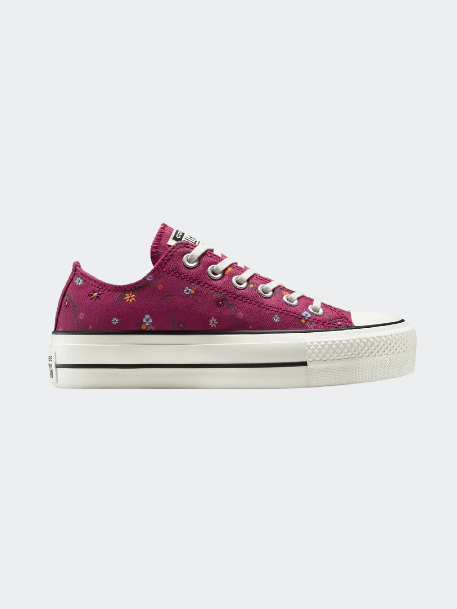 Zapatillas para Mujer CONVERSE CT AS Lift Platform Embroidered Blooms Rojo 1