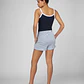 Short para Mujer DVK LINEN BOXER SHORT CLT - Miniatura 3