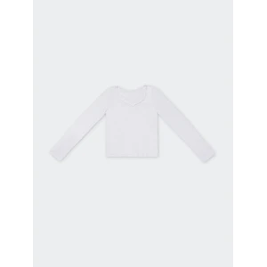 Top Manga Larga para Mujer DVK SOUR TOP LS DV-TO-00063 WHT