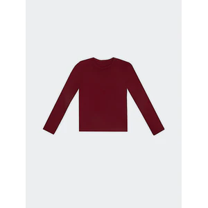 Top Manga Larga para Mujer DVK WAFFLE TOP LS DV-TO-00064 BUR