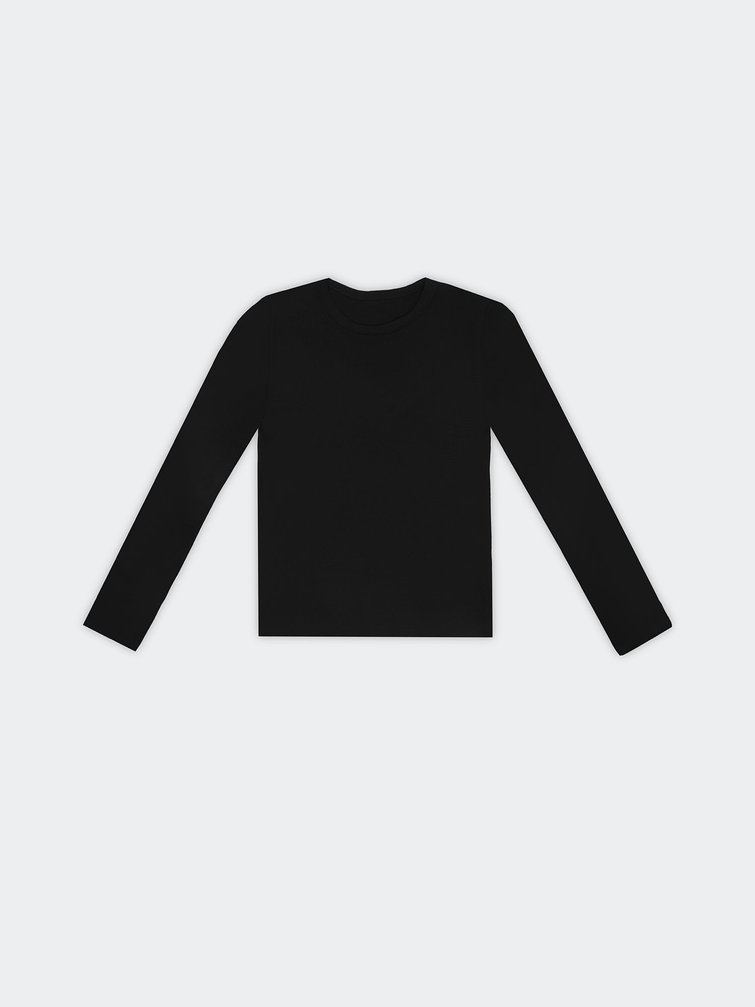 Top Manga Larga para Mujer DVK WAFFLE TOP LS DV-TO-00064 NGR 1