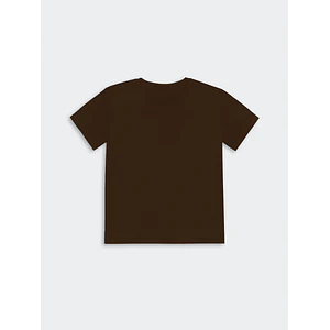 Polo para Mujer DVK PIMA CREW TEE Marrón