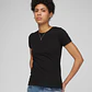 Polo para Mujer DVK BASIC REGULAR TEE BLK - Miniatura 2