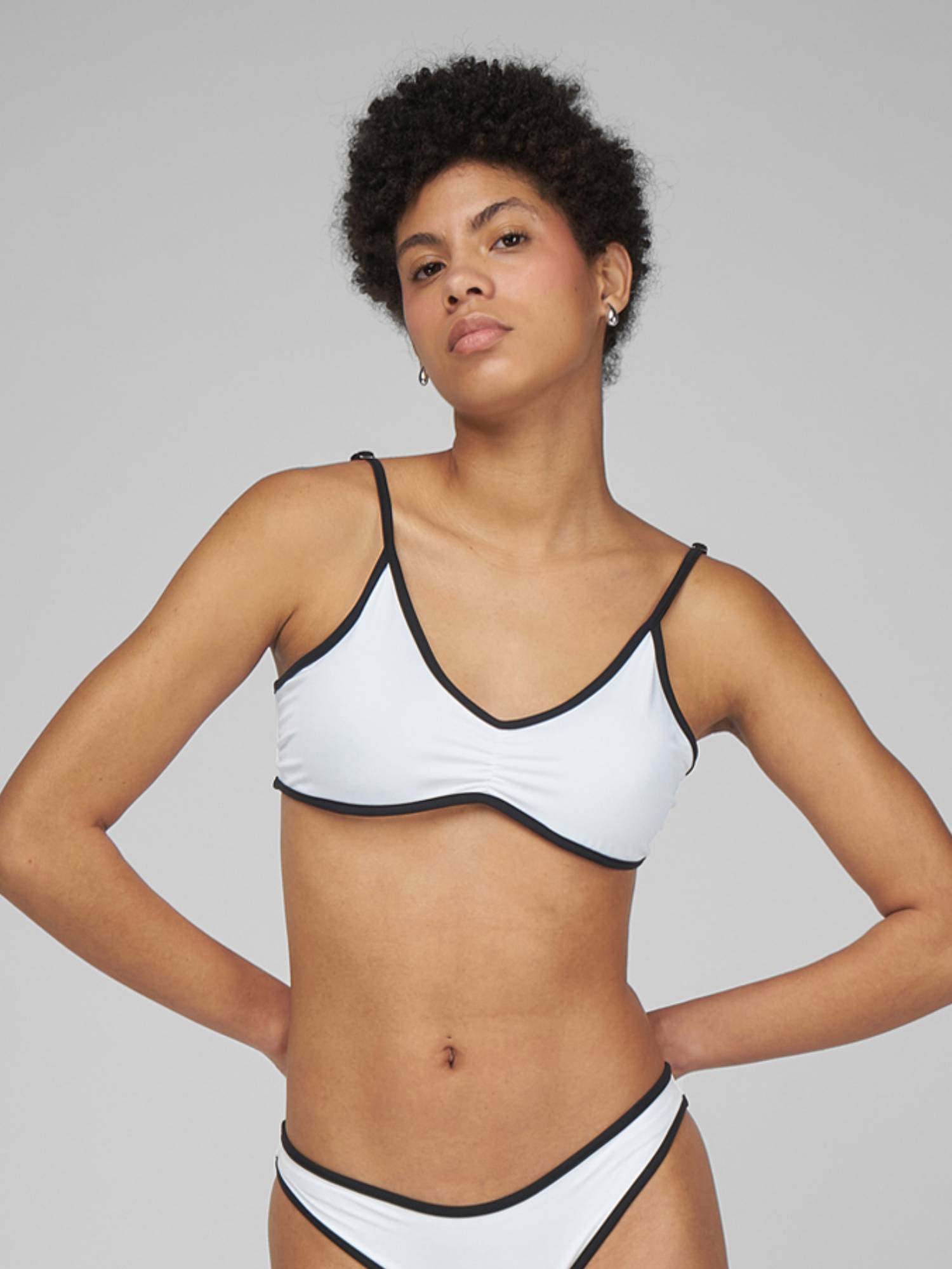 Ropa de Baño para Mujer DVK DUSK TILL DAWN TOP WHT 1