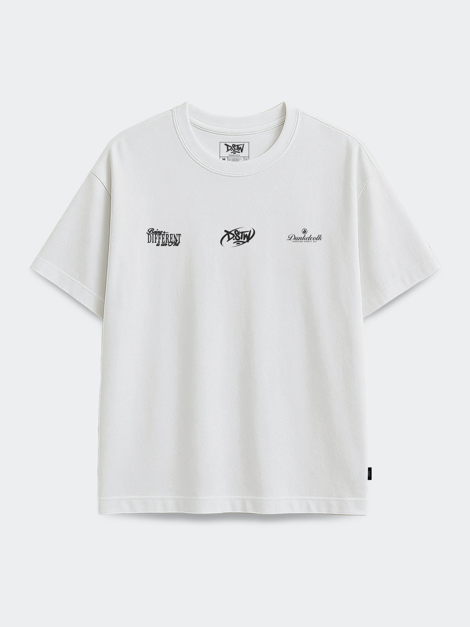 Polo para Hombre DUNKELVOLK BRAND DSTW Blanco 1