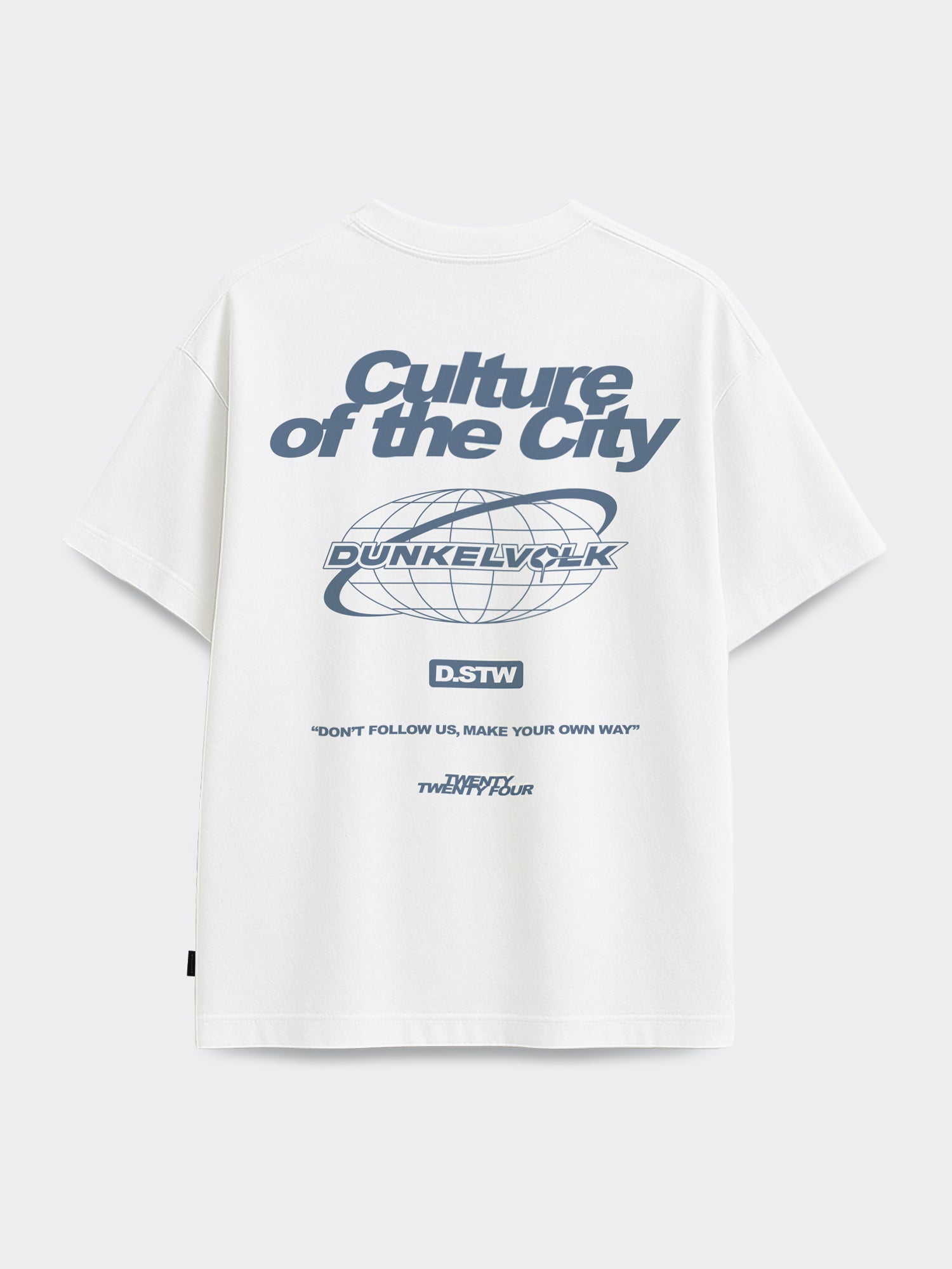 Polo para Hombre DUNKELVOLK CULTURE OF THE CITY Blanco 1