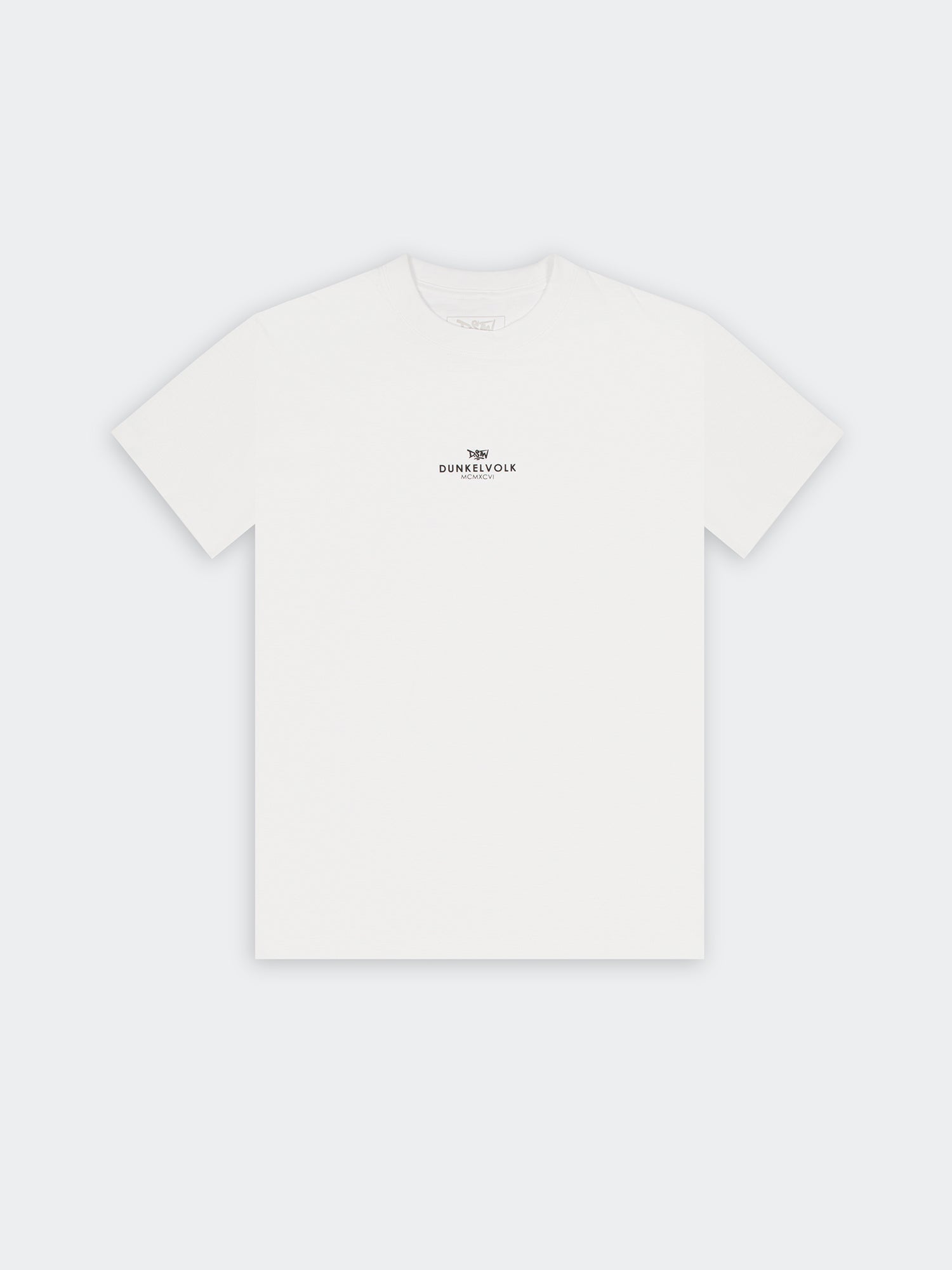 Polo para Hombre DUNKELVOLK DSTW CENTER LOGO OVERSIZE DSTW-0024 WHT 1