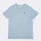 Polo para Hombre DUNKELVOLK PIMA TEE Celeste - Miniatura 1