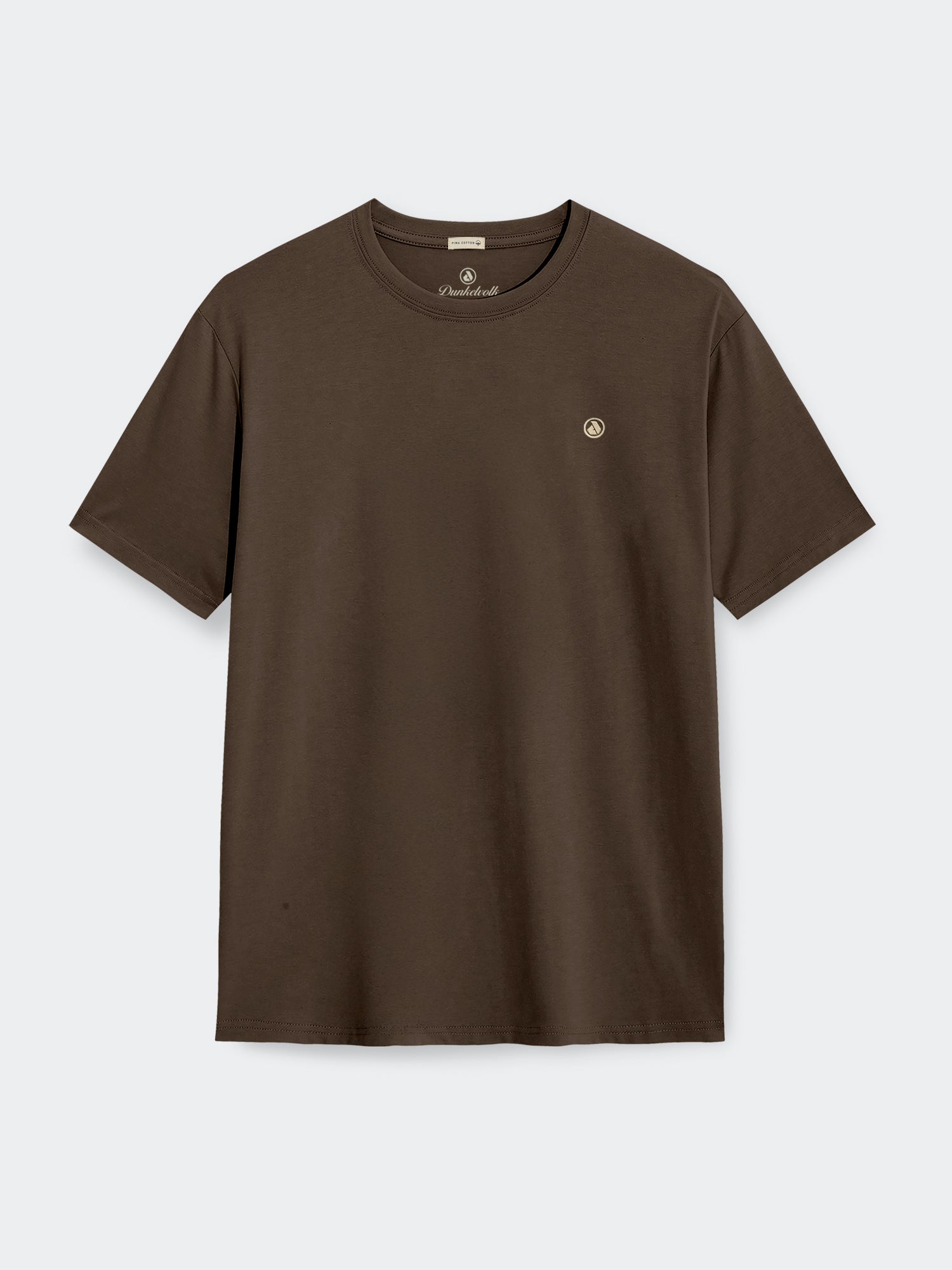 Polo para Hombre DUNKELVOLK PIMA TEE Marrón 2 1