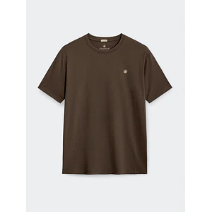 Polo para Hombre DUNKELVOLK PIMA TEE Marrón 2