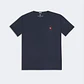 Polo para Hombre DUNKELVOLK PIMA TEE Navy - Miniatura 1