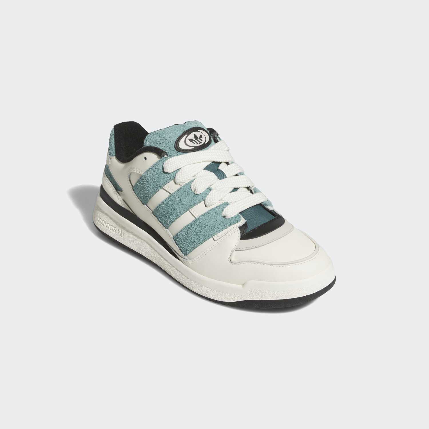 Zapatillas para Hombre ADIDAS FORUM2000 Blanco y Celeste 4