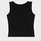 Top para Mujer DVK BASIC TANK TOP Negro - Miniatura 2