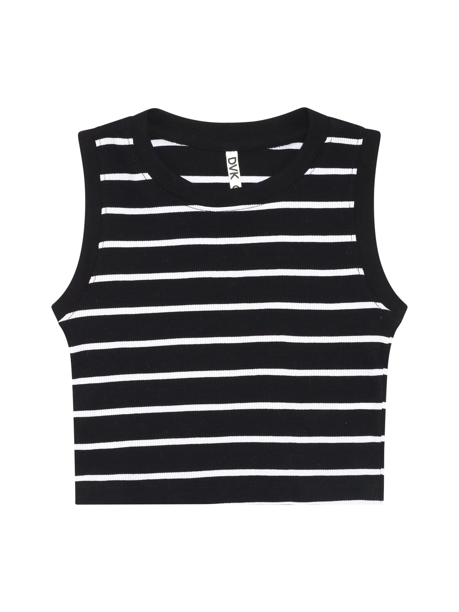 Top para Mujer DVK CAMISETA STRIPED TOP NGR 1