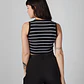 Top para Mujer DVK CAMISETA STRIPED TOP NGR - Miniatura 3