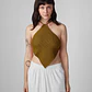 Top para Mujer DVK MODA DIAMOND KNIT TOP MOS - Miniatura 1