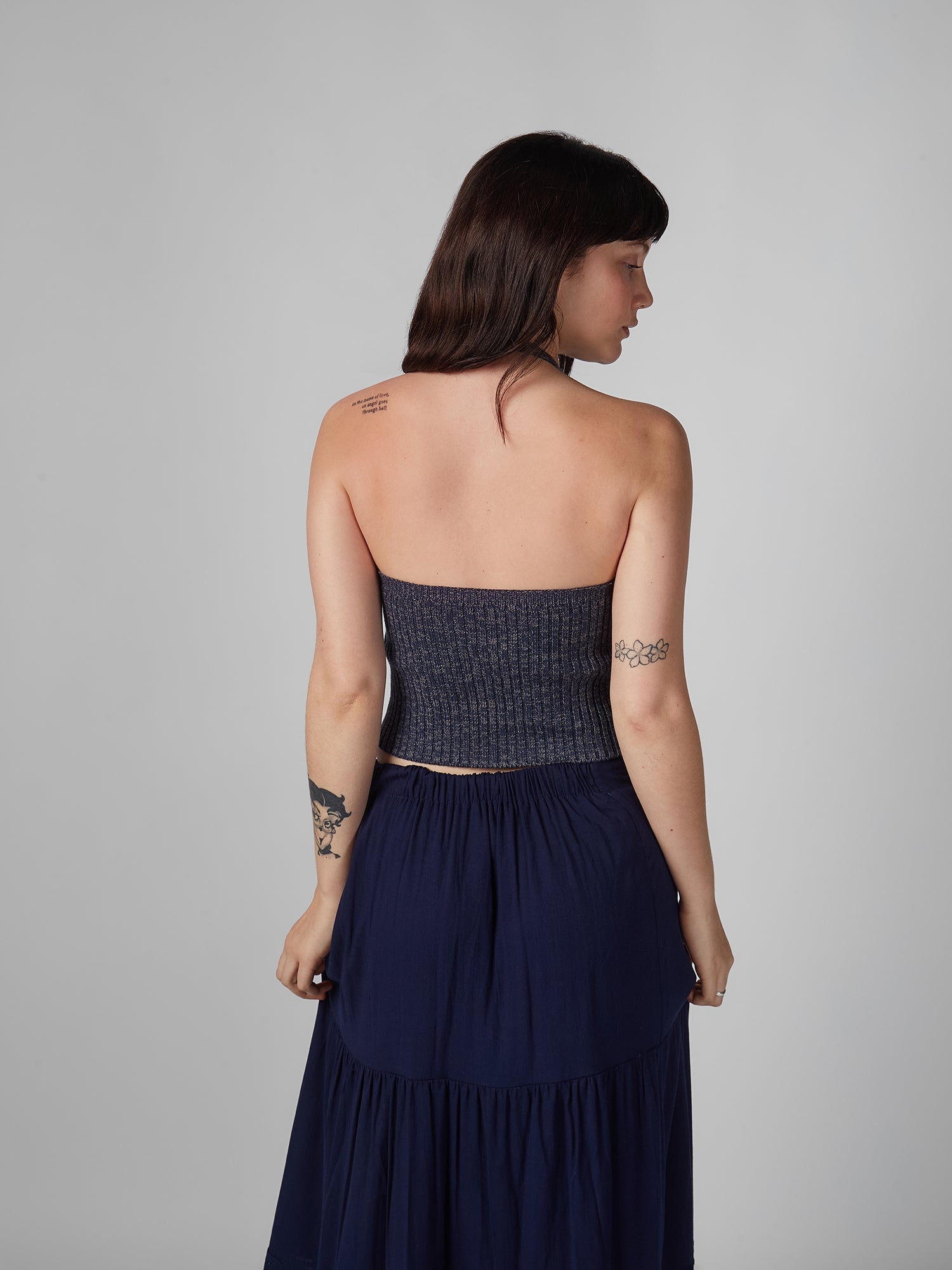 Top para Mujer DVK MODA CLUELESS KNIT TOP AZL 3