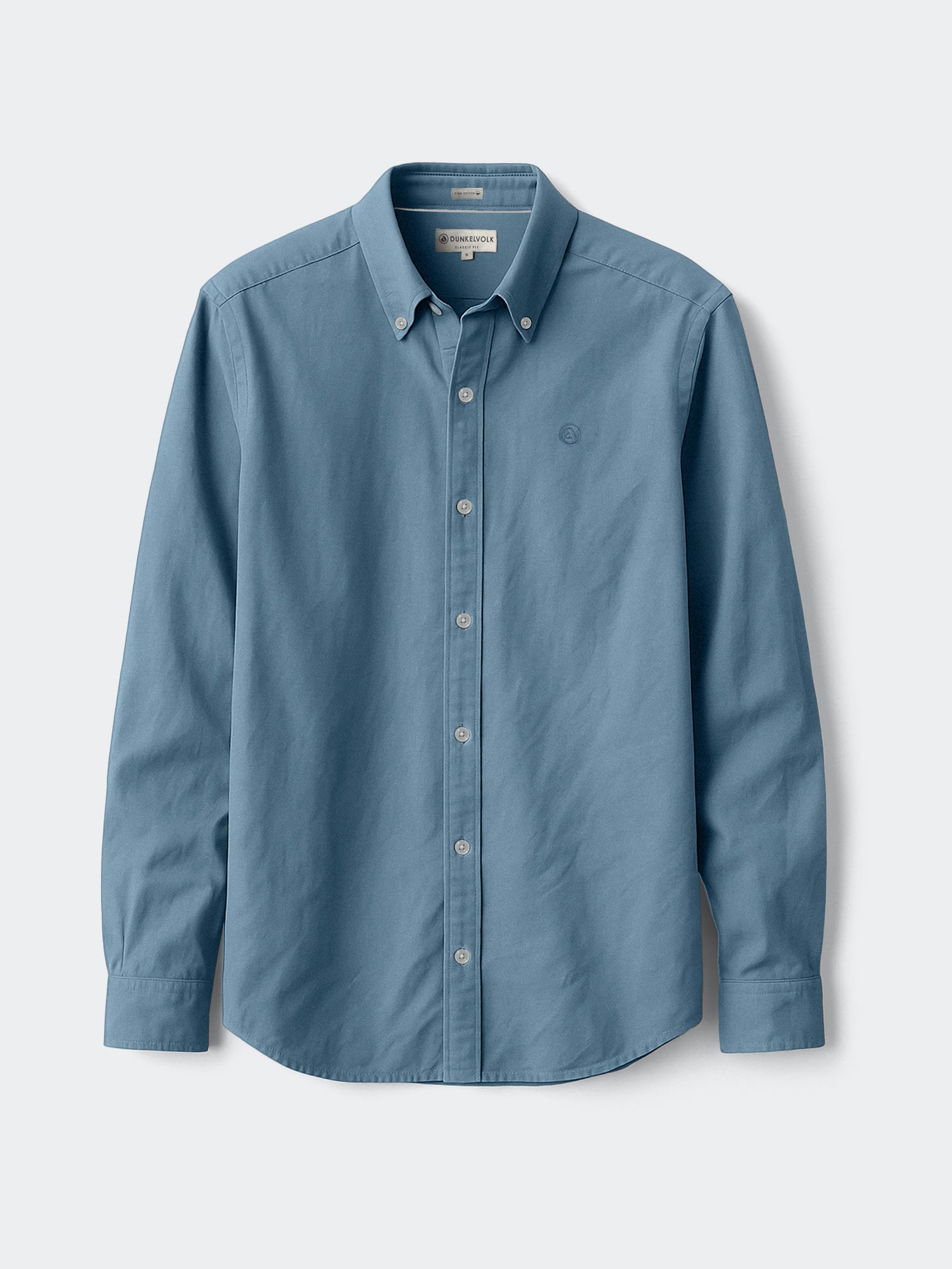 Camisa para Hombre DUNKELVOLK BLESSED PIMA Celeste 1