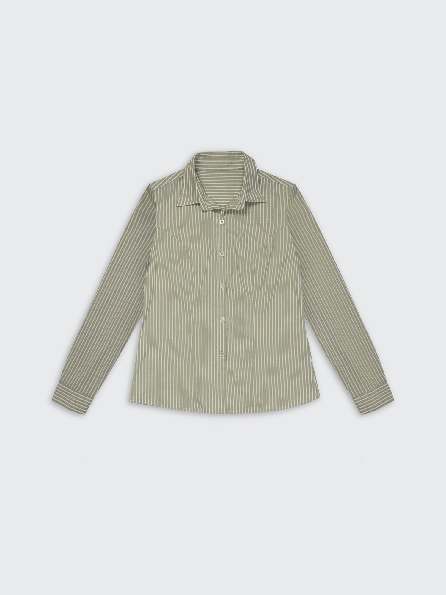 Camisa para Mujer DVK RELAXED CLASSIC BLOUSE DV-SH-00045 VRD 1