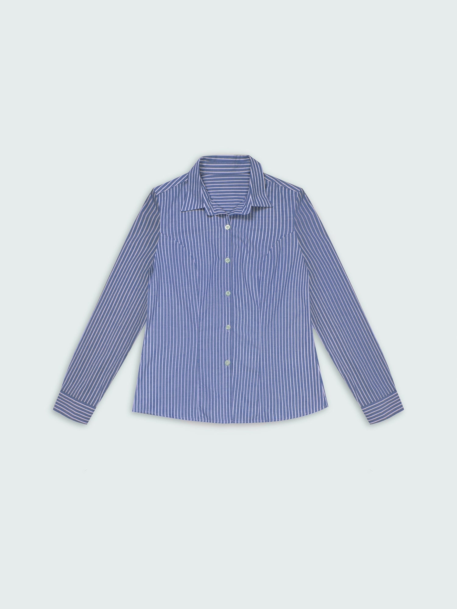 Camisa para Mujer DVK RELAXED CLASSIC BLOUSE DV-SH-00045 AZL 1