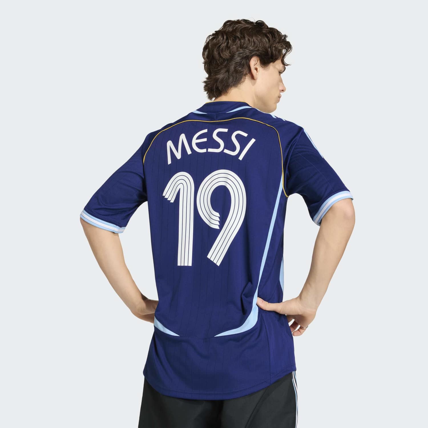 Camiseta ADIDAS Visitante Argentina 2006 Messi JN3709 4