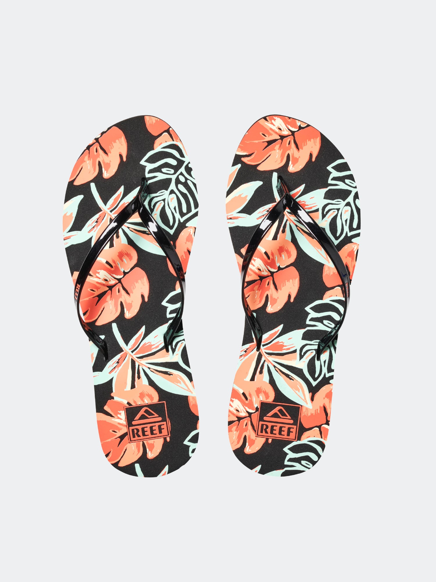 Sandalias para Mujer REEF BEACH REEF BLISS-FULL BLACK MONSTERA BLM 1