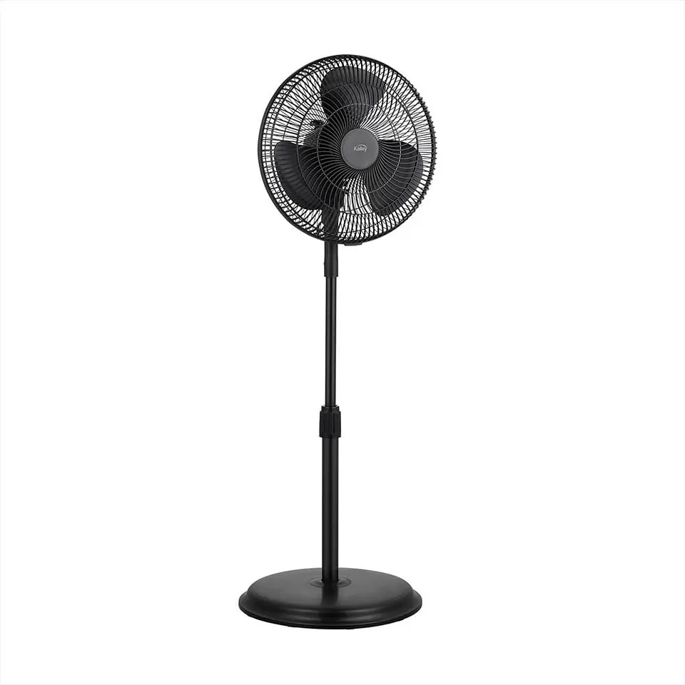 Ventilador De Piso Kalley 14 Pulgadas K V3n Negro 1