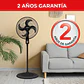 Ventilador De Piso SAMURAI Air Turbo Pedestal VE31A2I0 Negro - Miniatura 4