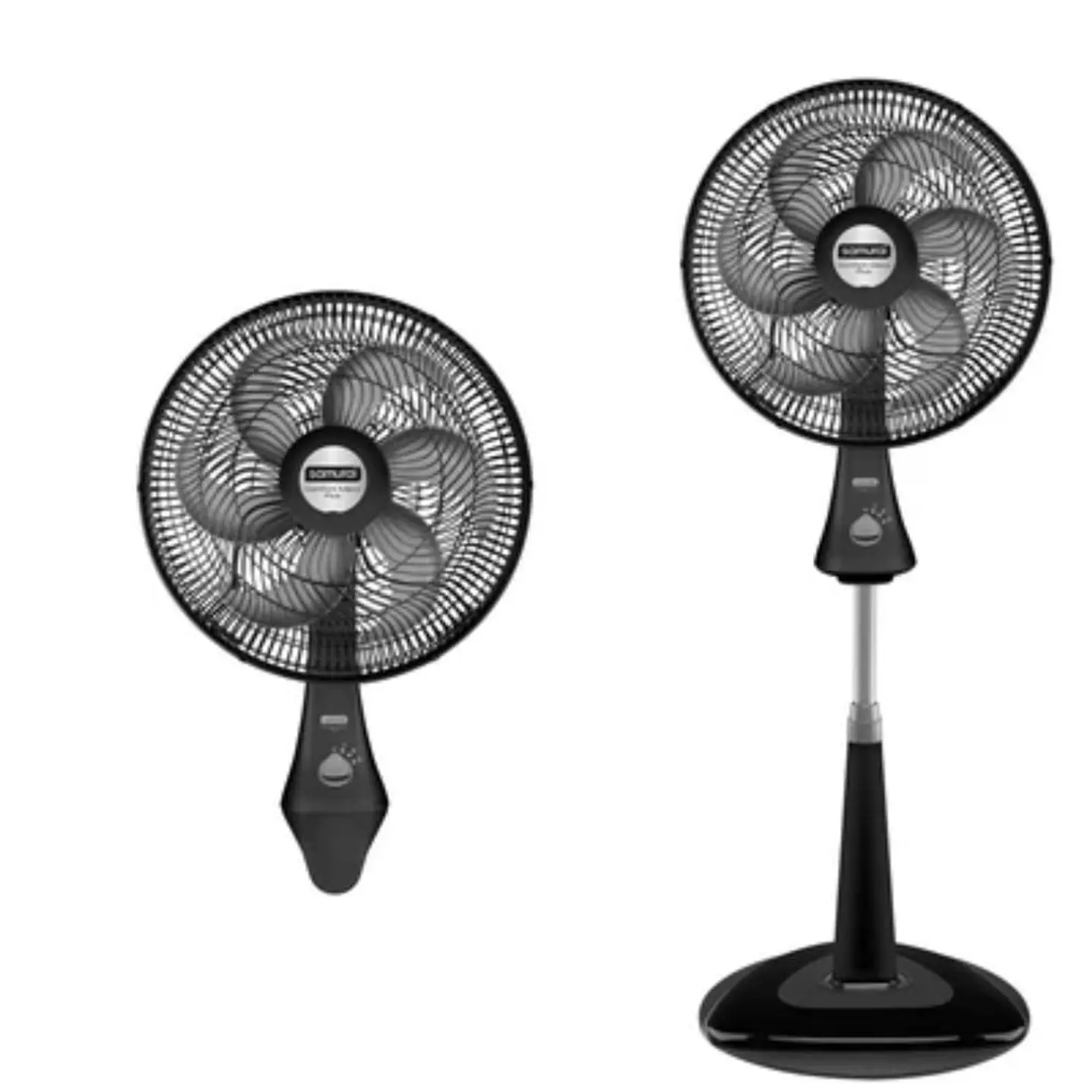 Ventilador Samurai Comfort Maxx Plus 2En1 Negro 2