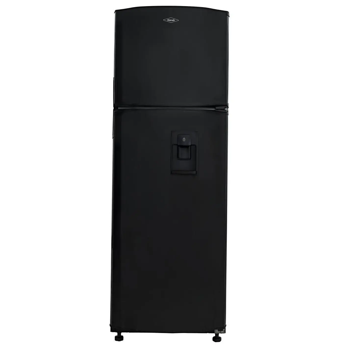 NEVERA HACEB No Frost Congelador Superior 311 LTS 9003439 NEGRO ESMERALDA 1