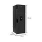 Refrigerador CHALLENGER No Frost Congelador Superior 231 LTS CR249 Titanium - Miniatura 2